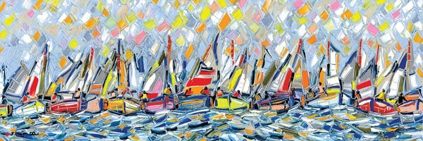 Palette Knife Prints: Diamond League by Joachim Mcmillan