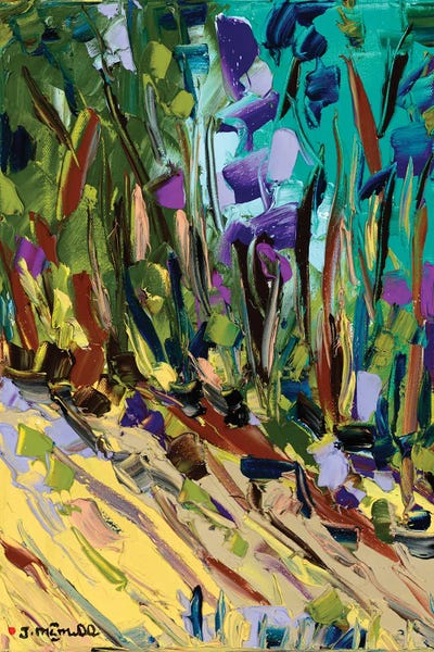 Floral Forest by Joachim Mcmillan framed canvas print