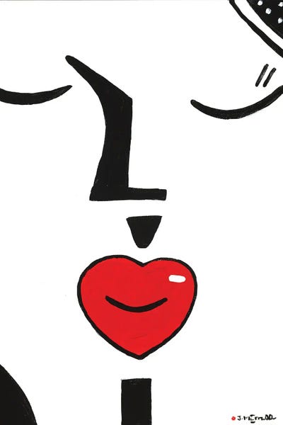 Cubist Visage: Many Faces by Joachim Mcmillan