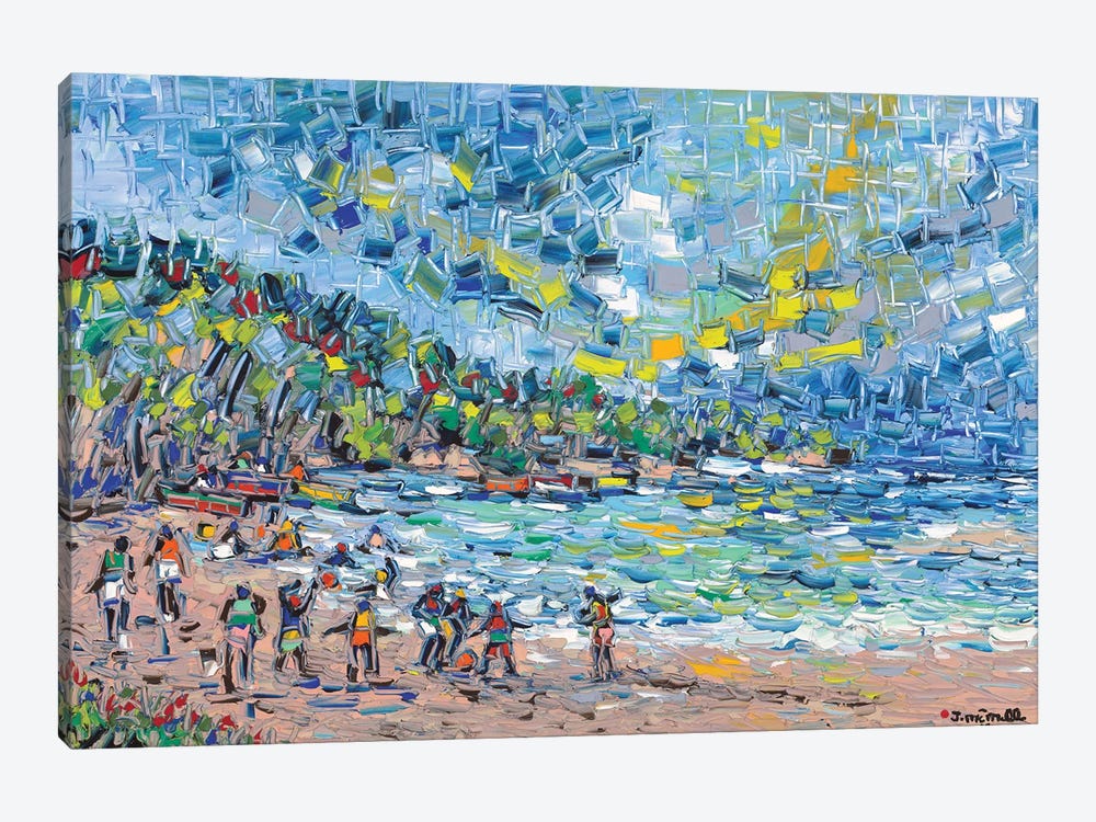 Grand Beach by Joachim Mcmillan 1-piece Canvas Art Print