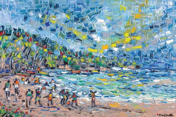 Caribbean Culture: Grand Beach by Joachim Mcmillan