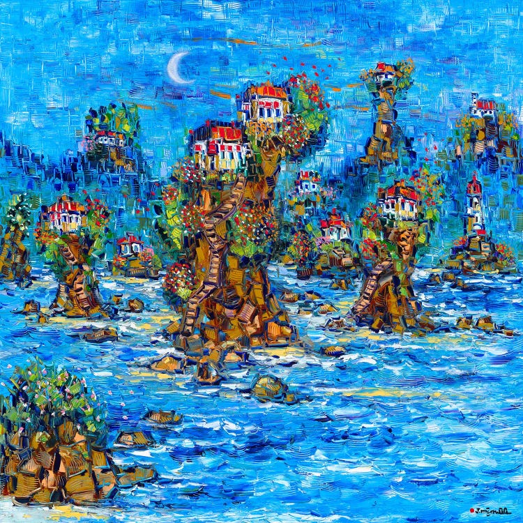 Pedestal Islands by Joachim Mcmillan wall art