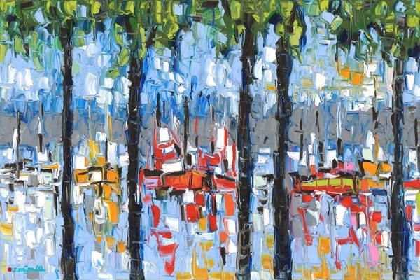 Palette Knife Prints: Cove by Joachim Mcmillan