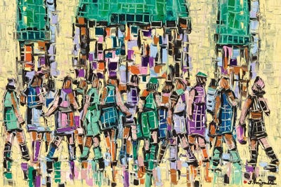 Market Street by Joachim Mcmillan canvas print