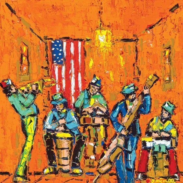 American Flags: Musical Vibes by Joachim Mcmillan