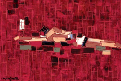 Passion Heat by Joachim Mcmillan framed canvas print