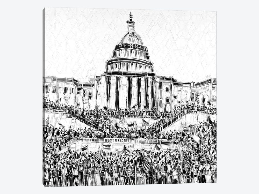 Capitol Take Over by Joachim Mcmillan 1-piece Canvas Print