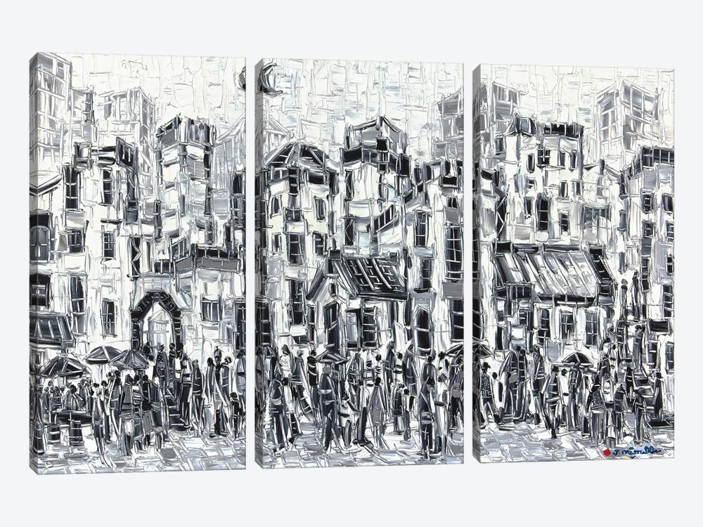 City Classic by Joachim Mcmillan 3-piece Art Print