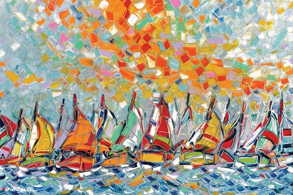 Mosaic Landscapes: Sailors Way by Joachim Mcmillan
