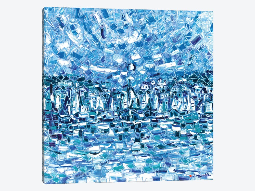 Blue Bay by Joachim Mcmillan 1-piece Canvas Art