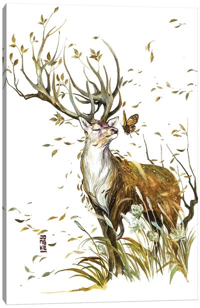 The Wind of Life Canvas Art Print - Jongkie