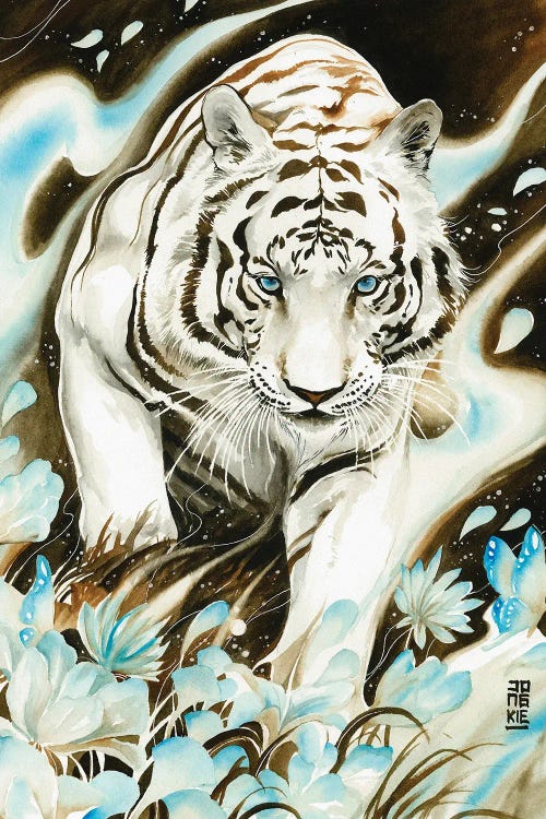 White Spirit by Jongkie wall art