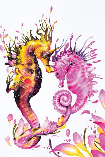 Seahorses: Connecting Hearts by Jongkie