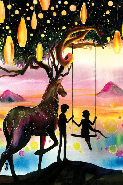 Next To You by Jongkie metal wall art