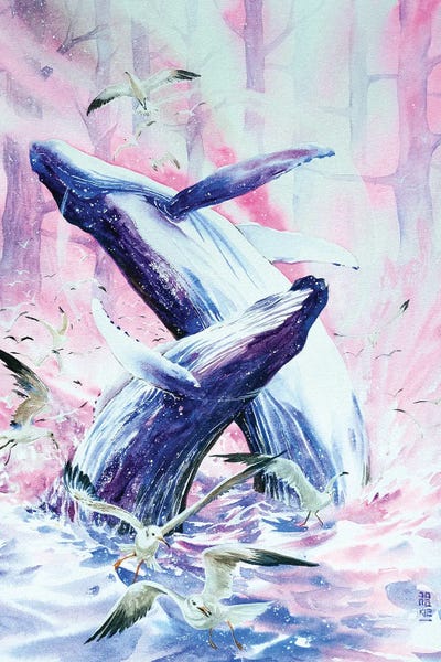 Humpback Whales: Leviathan by Jongkie