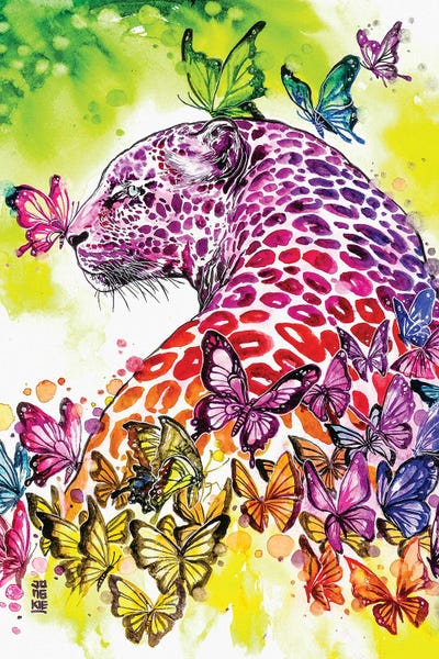 Leopards: Rainbow Leopard by Jongkie