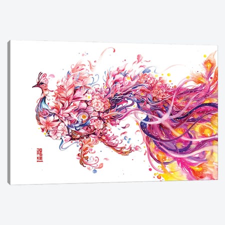 Fleur De La Cour Canvas Print #JOK39} by Jongkie Canvas Artwork