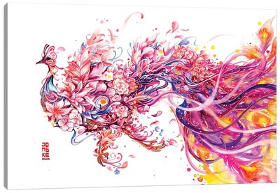 Fleur De La Cour Canvas Art Print - Jongkie