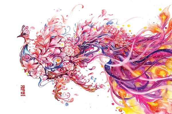 Embellished Animals: Fleur De La Cour by Jongkie