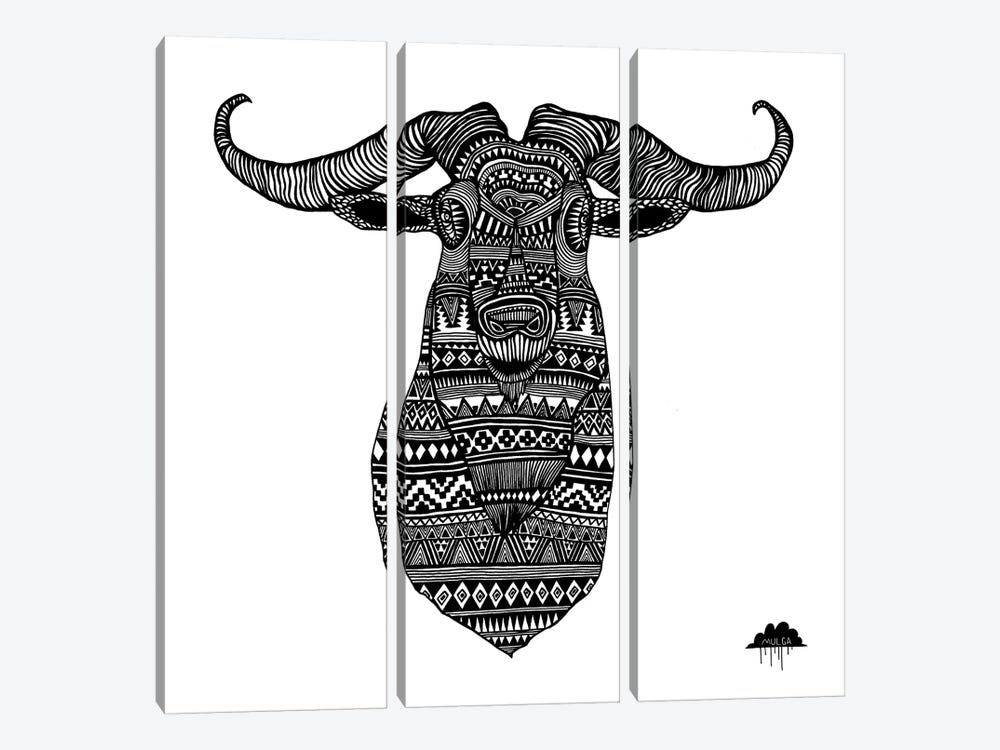 Anton The Aztec Goat by MULGA 3-piece Art Print