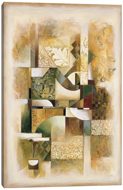 Abstract collage I Canvas Art Print
