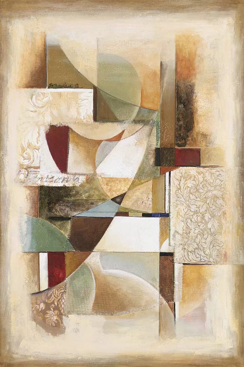 Abstract collage II by Jonathan Parsons wall art