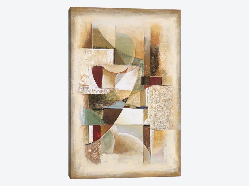 Abstract collage II by Jonathan Parsons 1-piece Canvas Artwork