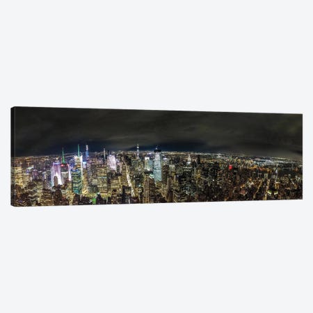 Skyline In NYC Canvas Print #JOR104} by Anders Jorulf Canvas Wall Art