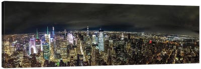 Skyline In NYC Canvas Art Print - Anders Jorulf