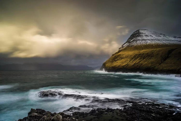 Storm At The Faroe Islands by Anders Jorulf wall art