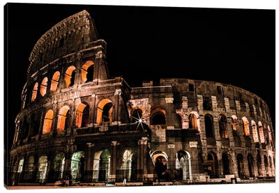 The Colloseum Canvas Art Print - The Seven Wonders of the World