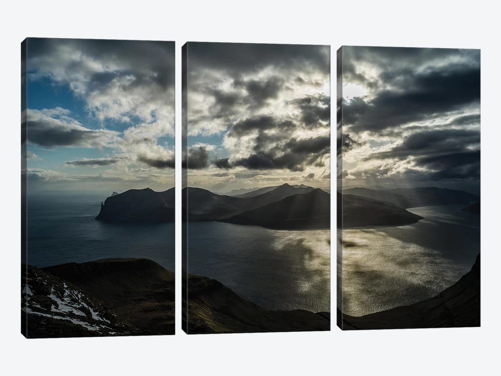 The Faroe Islands by Anders Jorulf 3-piece Canvas Print