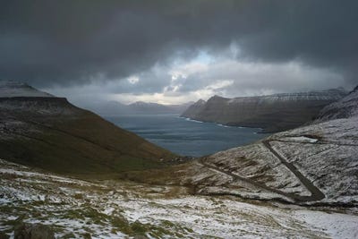 The Faroe Islands Road by Anders Jorulf canvas print
