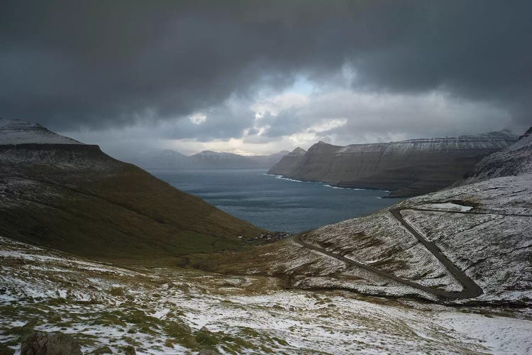 The Faroe Islands Road by Anders Jorulf wall art