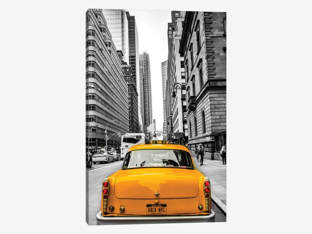 Checker In New York by Anders Jorulf 1-piece Canvas Artwork
