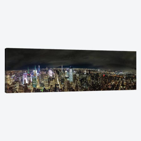 NYC Skyline Canvas Print #JOR128} by Anders Jorulf Canvas Art Print