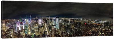 NYC Skyline Canvas Art Print - Anders Jorulf