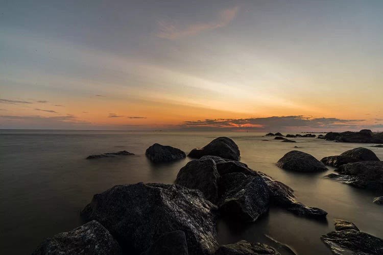 The Baltic Sea At Sunset