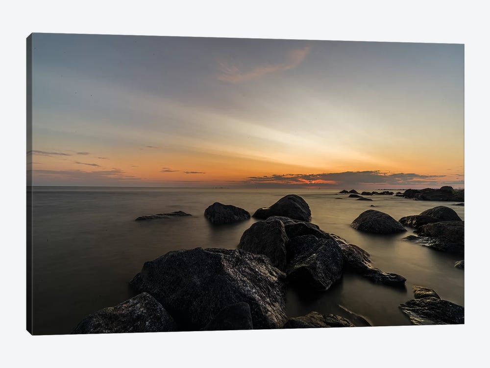 The Baltic Sea At Sunset by Anders Jorulf 1-piece Canvas Wall Art