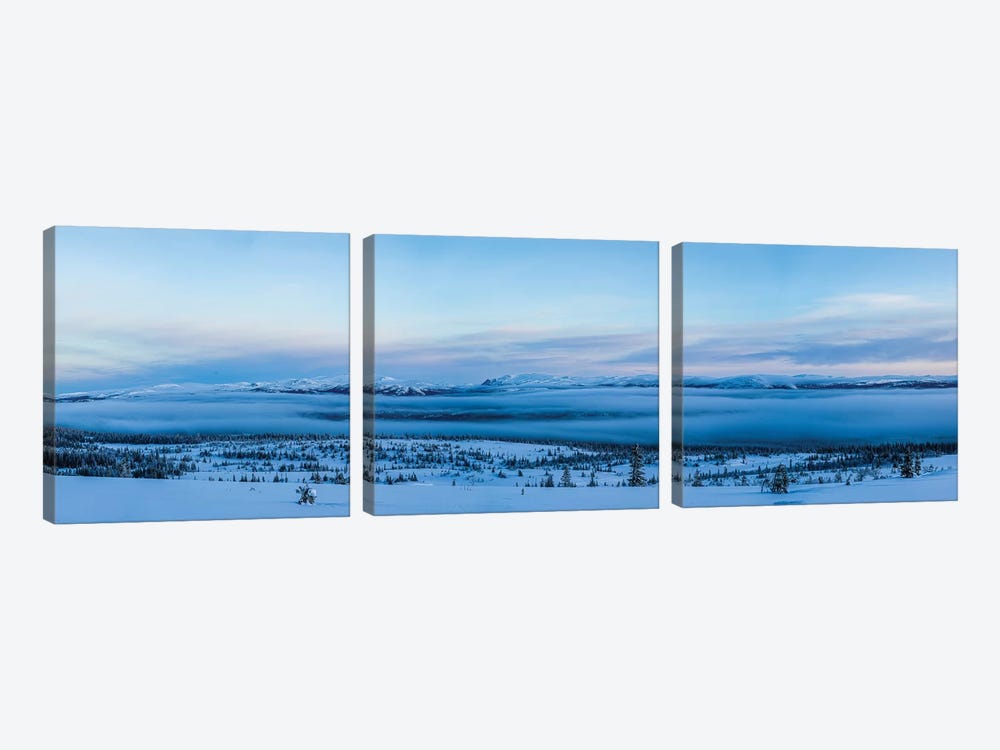 Cold Morning by Anders Jorulf 3-piece Canvas Art Print