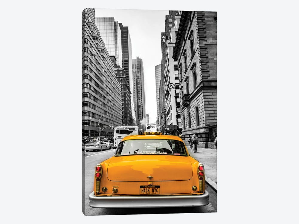 Cab In Nyc by Anders Jorulf 1-piece Art Print