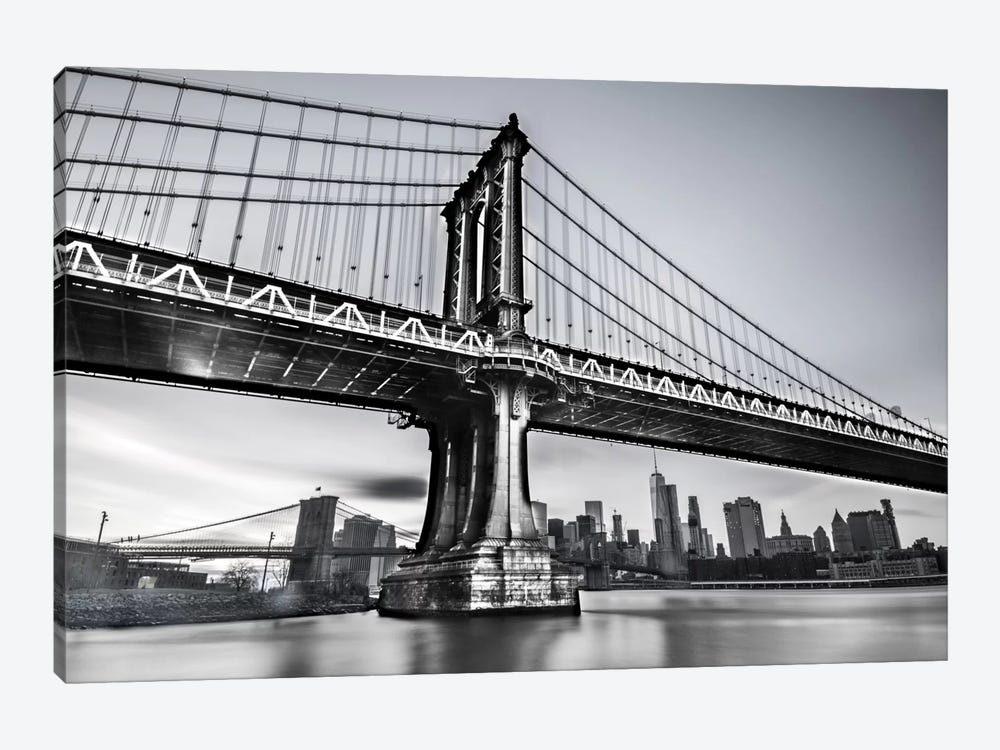 Manhattan Bridge by Anders Jorulf 1-piece Canvas Art