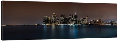 Manhattan Skyline Canvas Art Print - Skyline Art