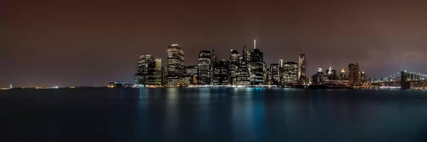 Manhattan: Manhattan Skyline by Anders Jorulf