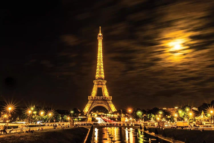 Moonlight Over Paris by Anders Jorulf wall art