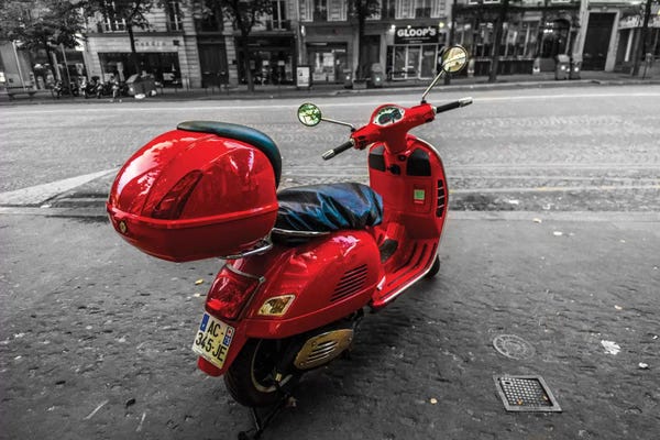 Scooters: Red by Anders Jorulf