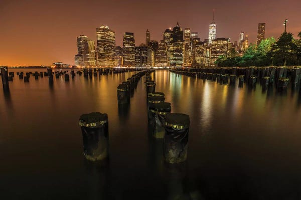City Sunrises & Sunsets: Silent Night In NYC by Anders Jorulf