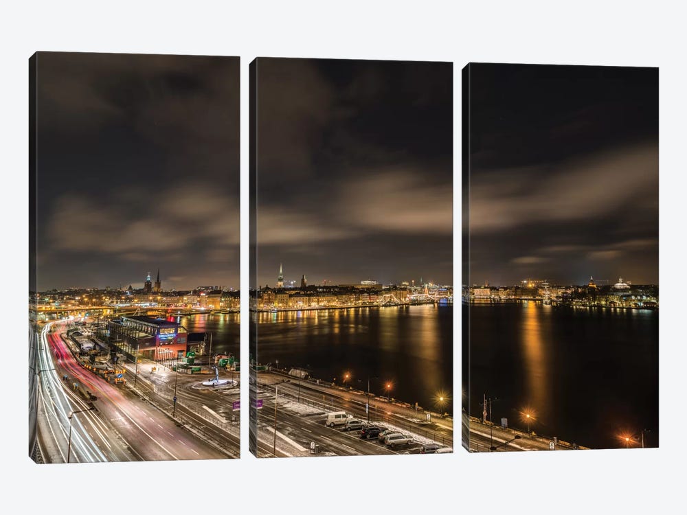 Stockholm by Anders Jorulf 3-piece Canvas Wall Art