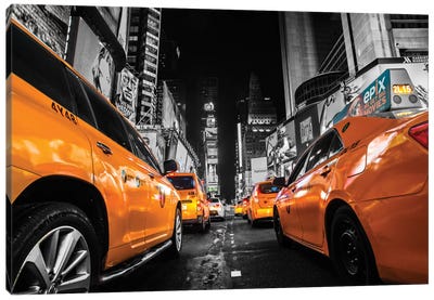 Times Square, NYC Canvas Art Print - Color Pop Photography