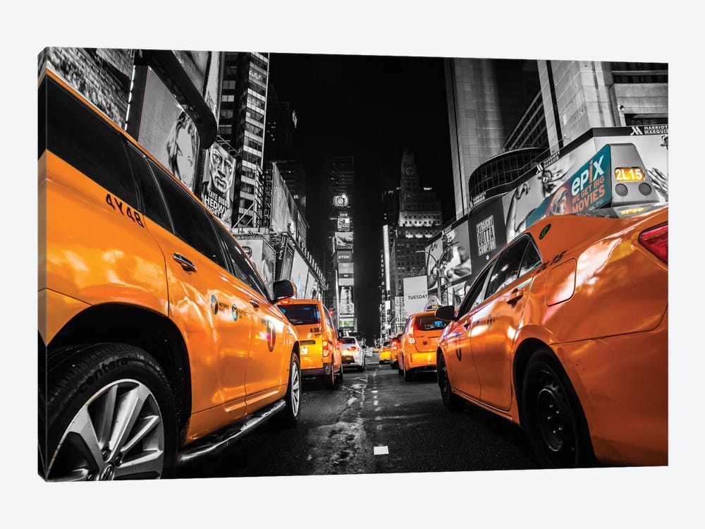 Times Square, NYC by Anders Jorulf 1-piece Canvas Art